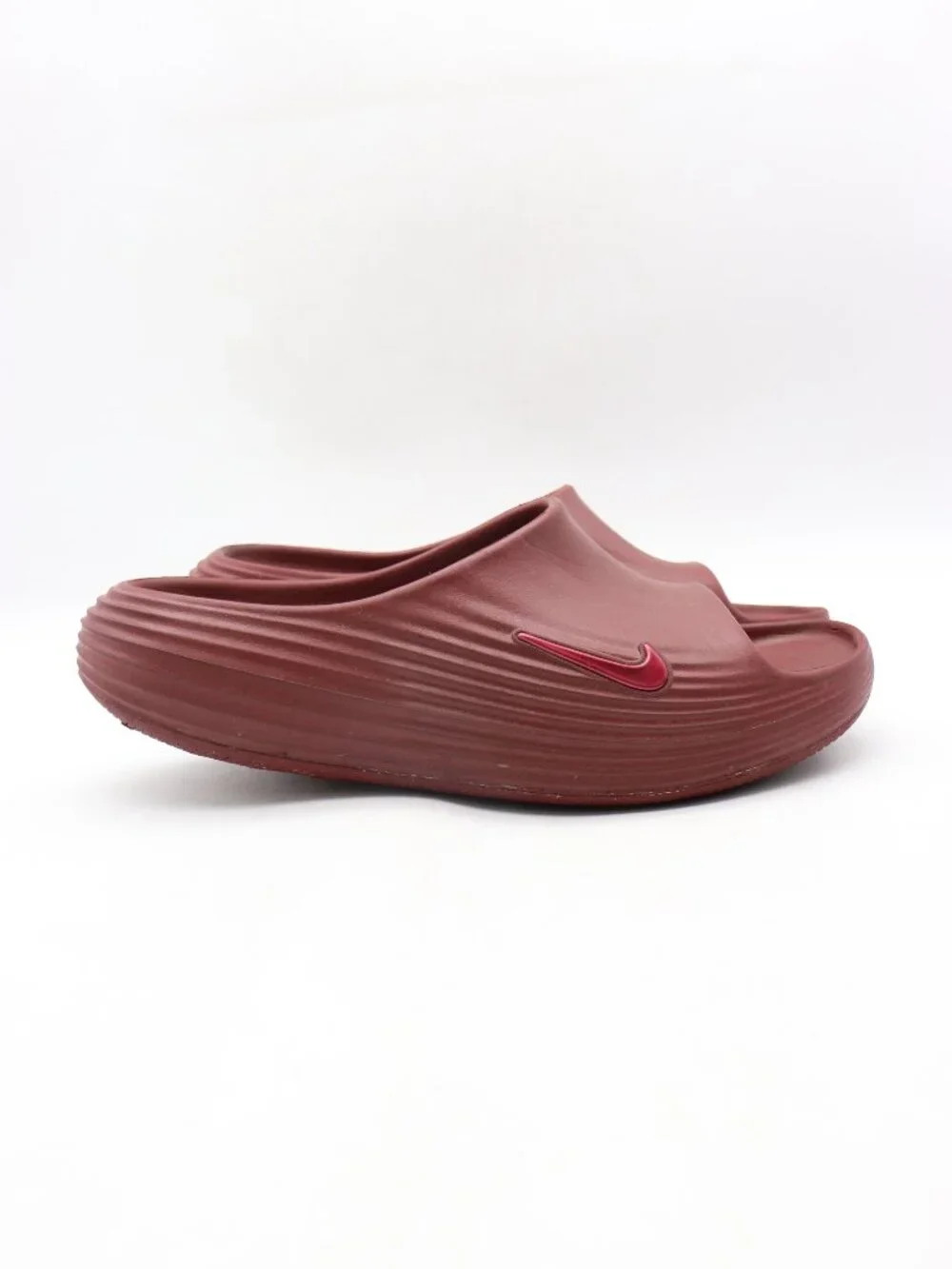 Nike Reactx Rejuven8 Slide Men's Size 12 Team Red Sandal Slip On Casual